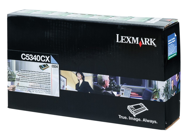 C5340CX LEXMARK C534 TONER CYAN 7000Seiten return