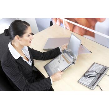 BNEQ260 BAKKER Ergo-Q 260 Notebookstaender mobil silber BNEQ260 BAKKER Ergo-Q 260 Notebookstaender mobil silber