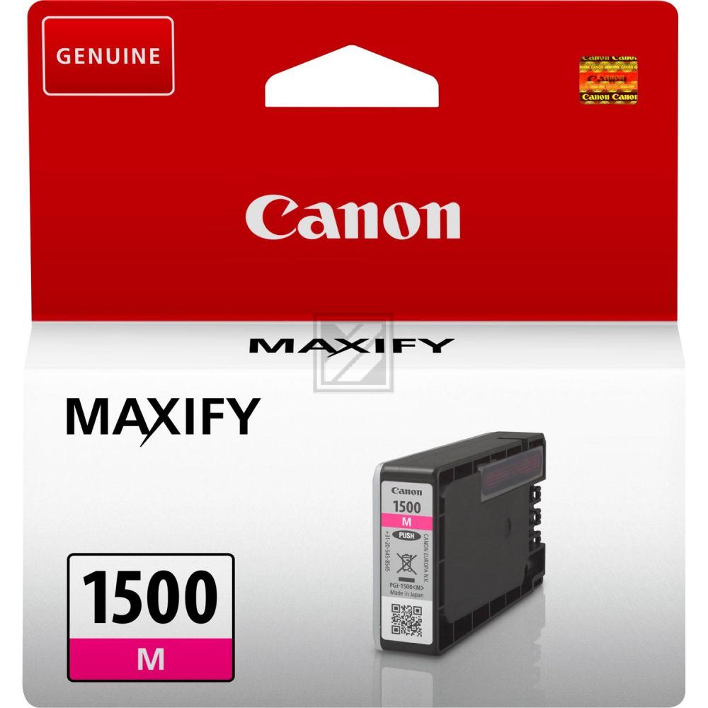 9230B001 CANON PGI1500M Maxify MB Tinte magenta ST 260Seiten 4,5ml