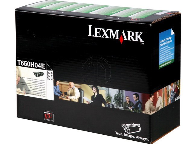 T650H04E LEXMARK T650 CARTRIDGE BLACK HC 25.000Seiten Etiketten hohe Kapaz return
