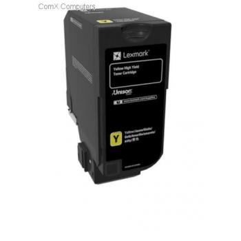 74C0H40 LEXMARK CS72x Toner yellow 12.000Seiten