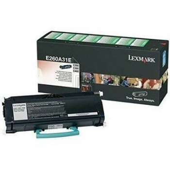 E260A31E LEXMARK Optra E Toner black corporate 3500Seiten