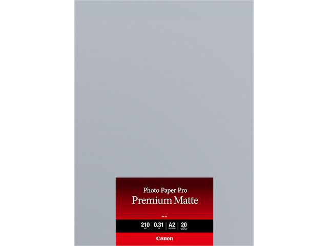 PM101 CANON PREMIUM FOTOPAPIER A2 8657B017 20Blatt 210gr matt