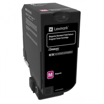 74C2SM0 LEXMARK CS72x Toner magenta HC return 7000Seiten