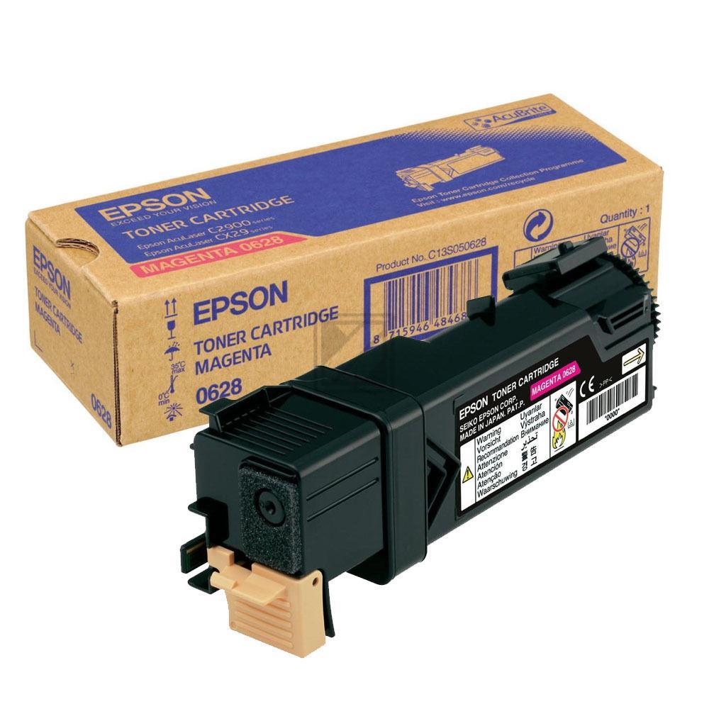 C13S050628 EPSON AL Toner magenta 2500 Seiten