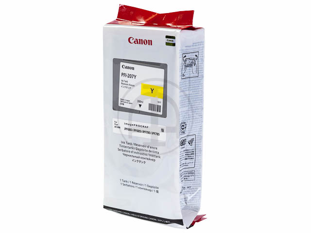 PFI207Y CANON IPF680 TINTE YELLOW 8792B001 300ml