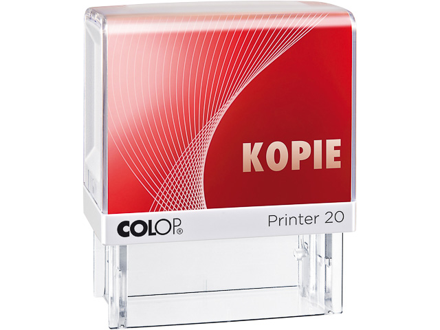 COLOP PRINTER 20 ROT LAGERTEXTSTEMPEL 100671 Text - Kopie -