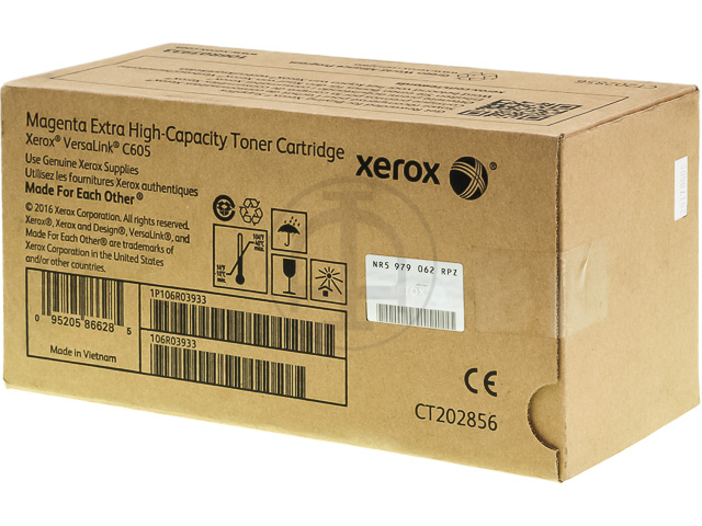 106R03933 XEROX VERSALINK C605 TONER MA 16.800Seiten extra hohe Kapazitaet