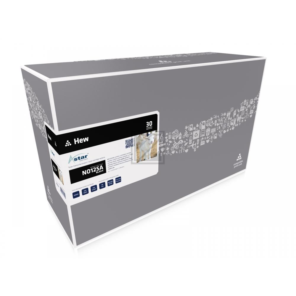 AS11045 ASTAR HP 125A CLJ Cartridge black rebuilt 2200Seiten Chip