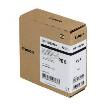 0850C001 CANON PFI1100PBK IPF Fototinte photo blk 160ml