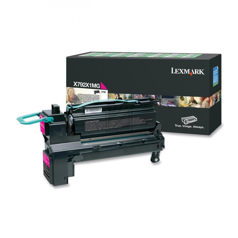 X792X1MG LEXMARK X792 Toner magenta HC return 20.000Seiten