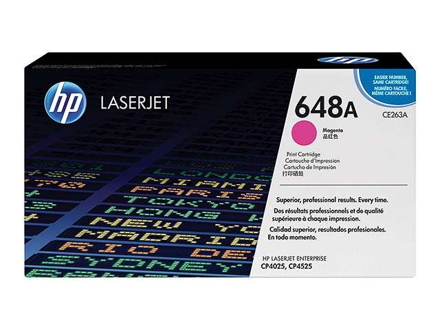 CE263A HP CLJ CP4525 TONER MAGENTA HP648A 11.000Seiten