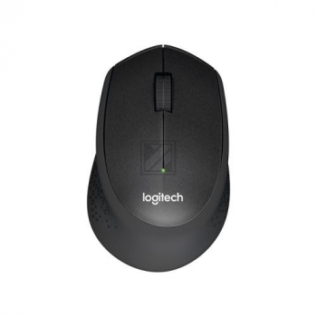 910-004909 LOGITECH M330 Silent Plus Funkmaus 3Tasten USB 1000dpi schwarz