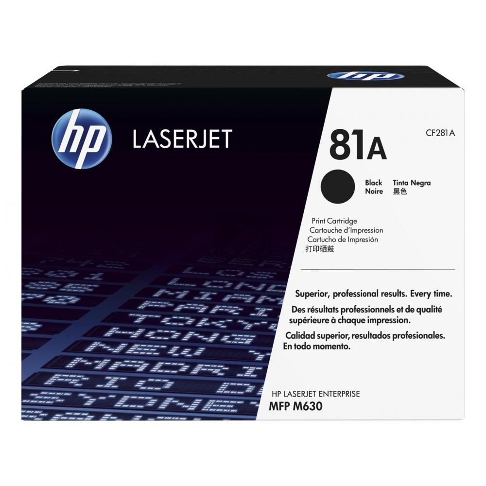 CF281A HP 81A CLJ Cartridge black ST 10.500Seiten