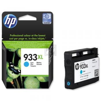 CN054AE#BGX HP 933XL OJ Tinte cyan HC 825Seiten