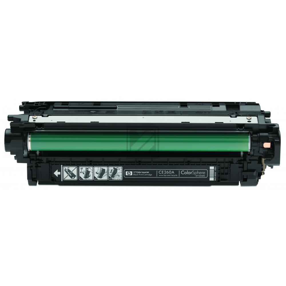 CE260A HP 647A CLJ Toner black ST 8500 Seiten