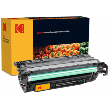 185H025030 KODAK HP CE250X CLJ Cartridge black rebuilt 10.500Seiten