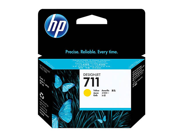 CZ132A HP DNJ T120 TINTE YELLOW HP711 29ml