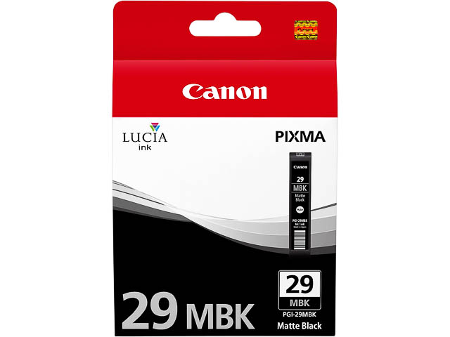 PGI29MBK CANON PRO1 TINTE MATT BLACK 4868B001 Nr.29 1925Fotos