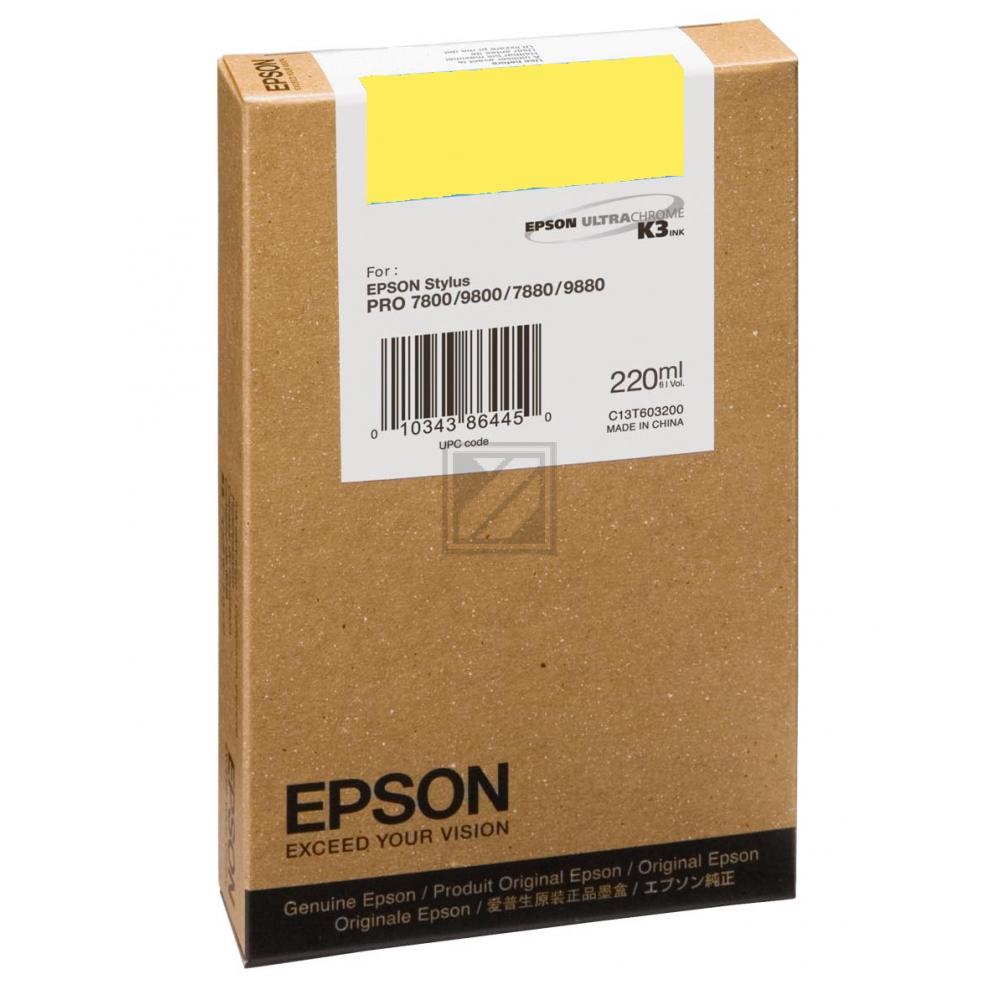 C13T603100 EPSON ST PRO Tinte photo blk HC 220ml