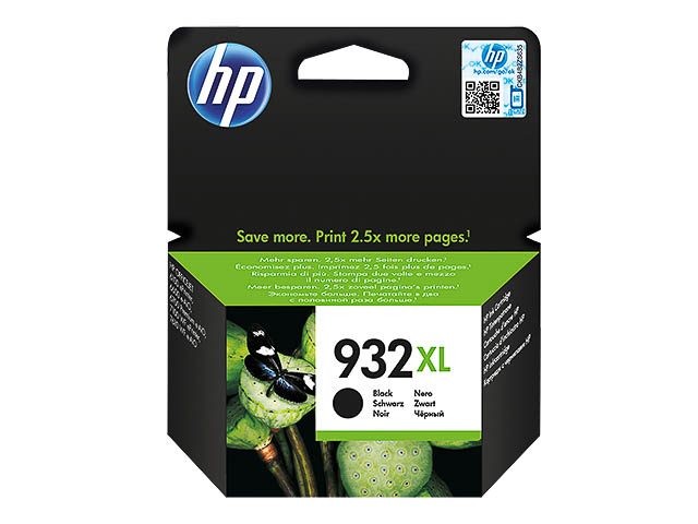 CN053AE#BGX HP OJ6600 TINTE BLACK HC HP932XL 1000Seiten hohe Kapazitaet