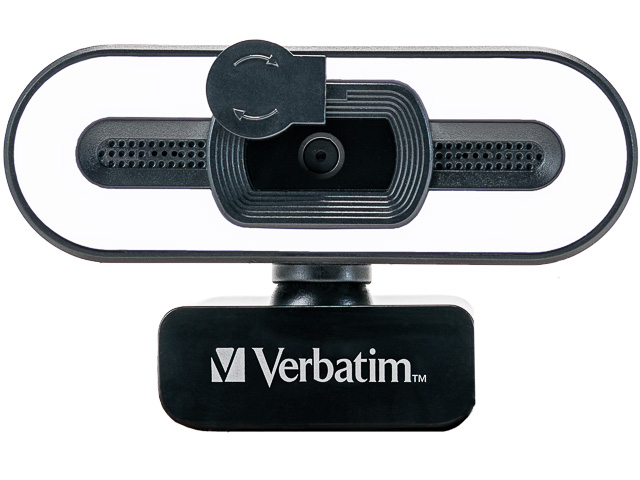 VERBATIM USB WEBCAM 1080P HD 49579 Mikrofon/Licht/Kabel/schwarz