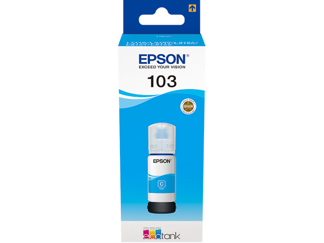 C13T00S24A10 EPSON ET L3510 TINTE CYAN 65ml 4500Seiten Flasche EcoTank 103