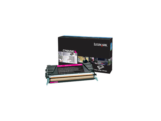 C746A2MG LEXMARK C746 TONER MAGENTA 7000Seiten