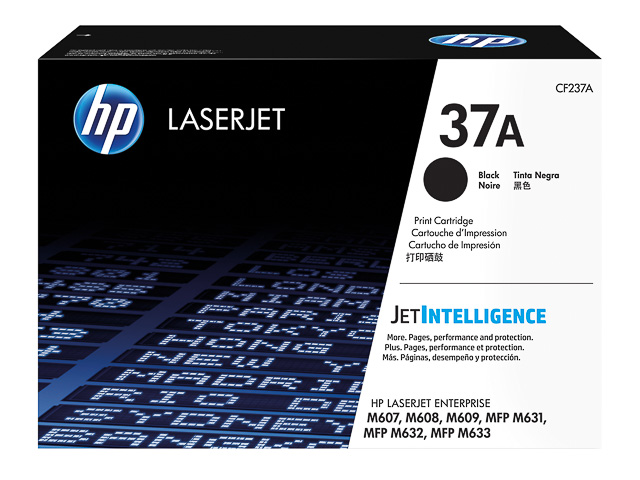 CF237A HP LJ M607 CARTRIDGE BLACK ST HP37A 11.000Seiten Standard Kapazitaet