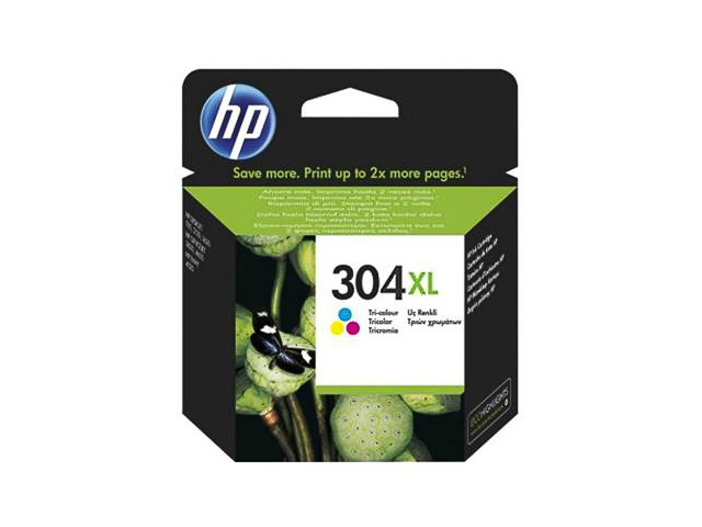 N9K07AE#UUS HP DJ3720 TINTE COLOR HC HP304XL 7ml 300Seiten hohe Kapazitaet