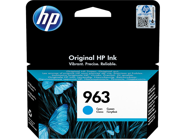 3JA23AE#BGX HP OJ PRO 9010 TINTE CYAN ST HP963 700Seiten Standard Kapazitaet