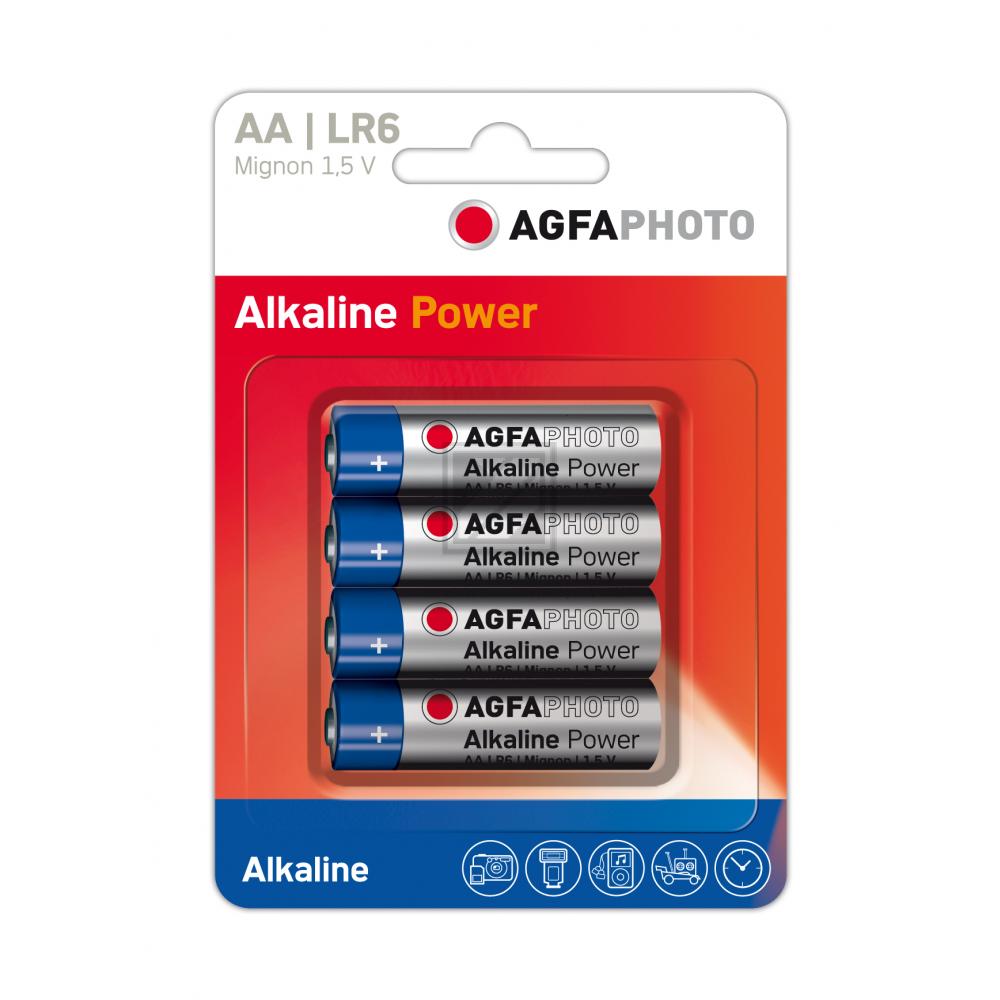 110802589 AP Batterien 4er Pack AA Mignon LR06 Alkaline high quality
