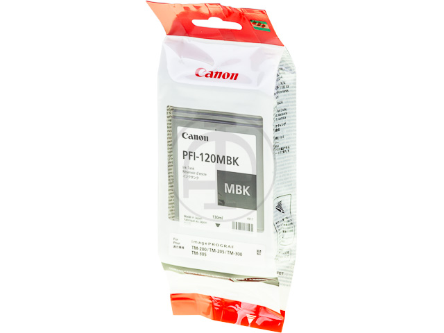PFI120MBK CANON IPF TM200 TINTE MBLK 2884C001 130ml matt black