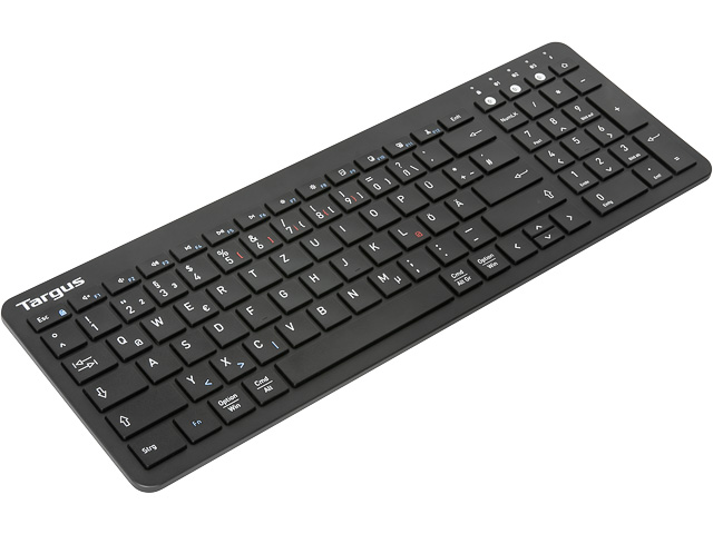 AKB863DE TARGUS TASTATUR QWERTZ DE bluetooth antimicrobiell schwarz