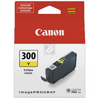 4196C001 CANON PFI300Y IPF Tinte yellow 14,4ml