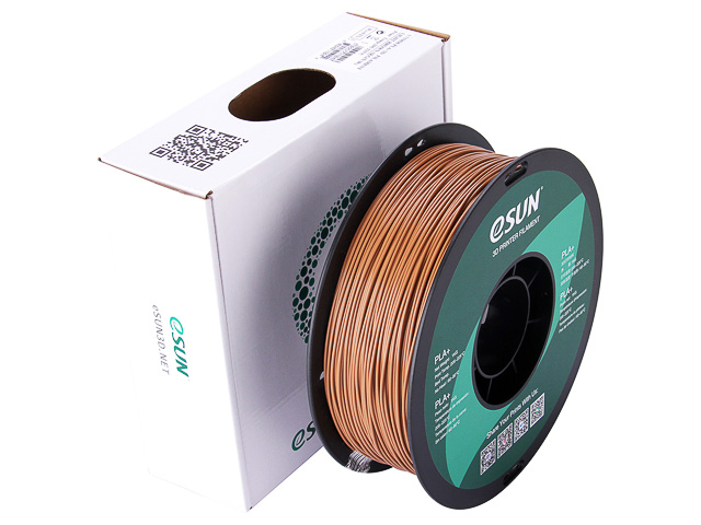 PLA+ 1,75mm LIGHT BROWN 1kg ESUN 3D FILAMENT
