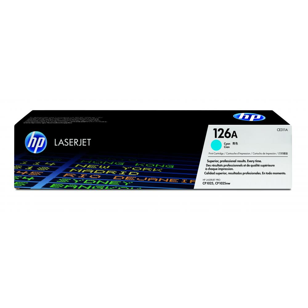 CE311A HP 126A CLJ Toner cyan 1000Seiten