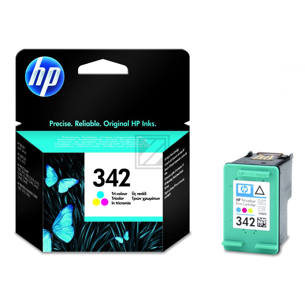 C9361EE#UUS HP 342 PSC Tinte color 175 Seiten 5ml