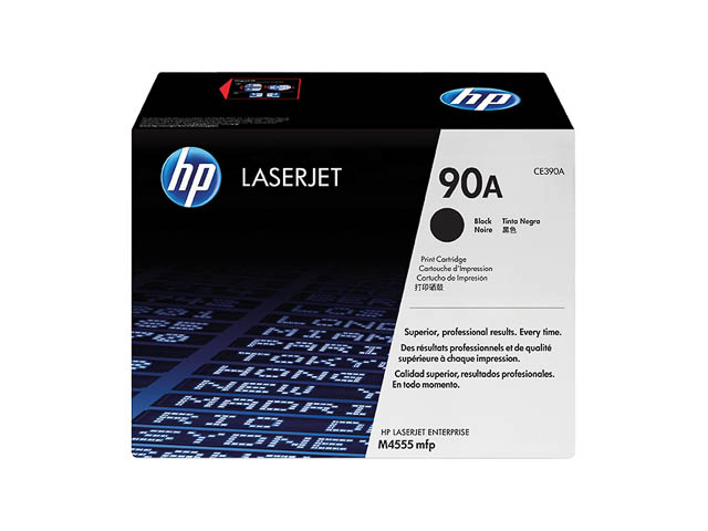 CE390A HP LJ M4555MFP CARTRIDGE BLACK ST HP90A 10.000Seiten Standard Kapazitaet