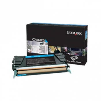 C746A3CG LEXMARK Optra C Toner cyan ST corporate 7000Seiten