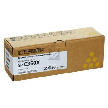 408253 RICOH Type SPC360X SP Toner yellow EHC 9000Seiten