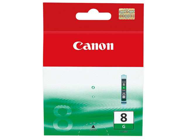 CLI8G CANON PRO9000 TINTE GREEN 0627B001 Nr.8 13ml 450Seiten