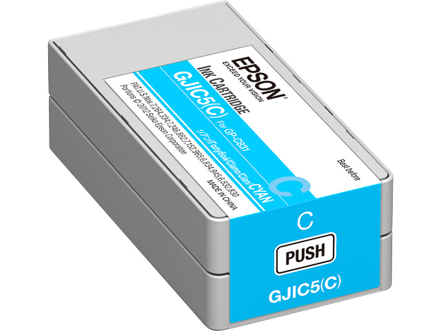 GJIC5C EPSON CW C831 TINTE CYAN C13S020564 32,5ml