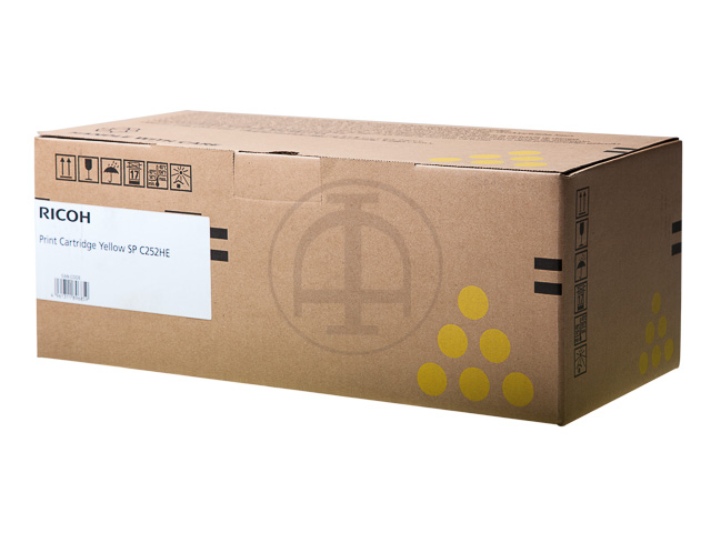 407719 RICOH SPC252DN TONER YELLOW Type SPC252HE 6000Seiten