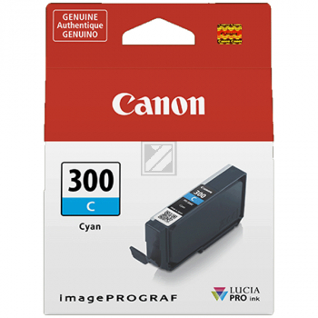 4194C001 CANON PFI300C IPF Tinte cyan 14,4ml