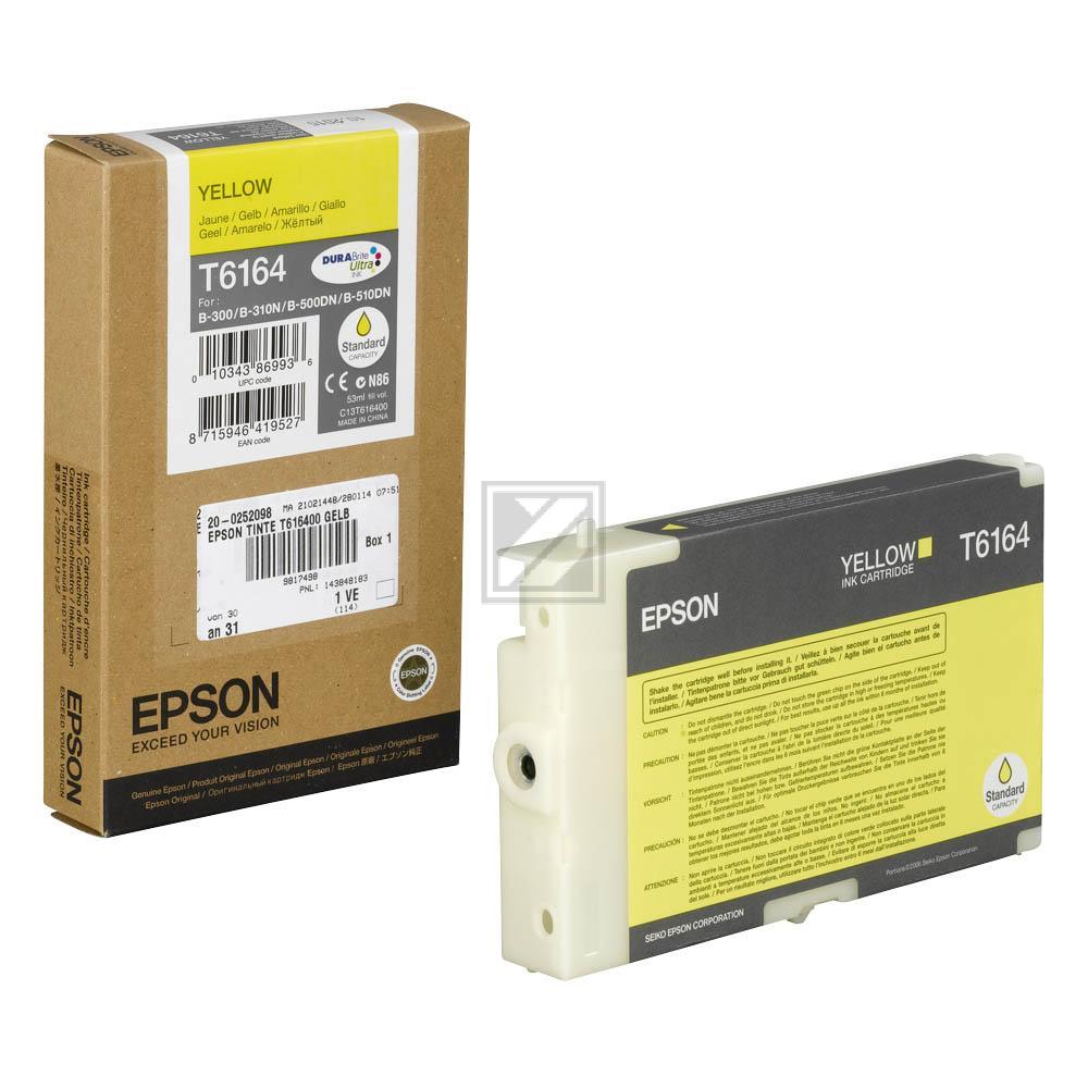 C13T616400 EPSON Tinte yellow ST 3500 Seiten 53ml