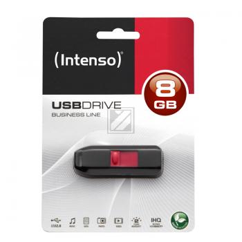 INTENSO BUSINESS LINE USB STICK 8GB 3511460 28MB/s USB 2.0 schwarz