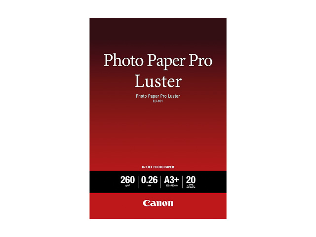 LU101 CANON FOTOPAPIER A3+ 6211B008 20Blatt 260gr