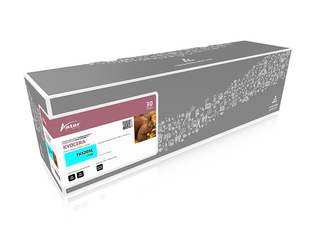 AS20176 ASTAR KYO. TA356CI TONER CYA TK5205C/1T02R5CNL0 12.000Seiten