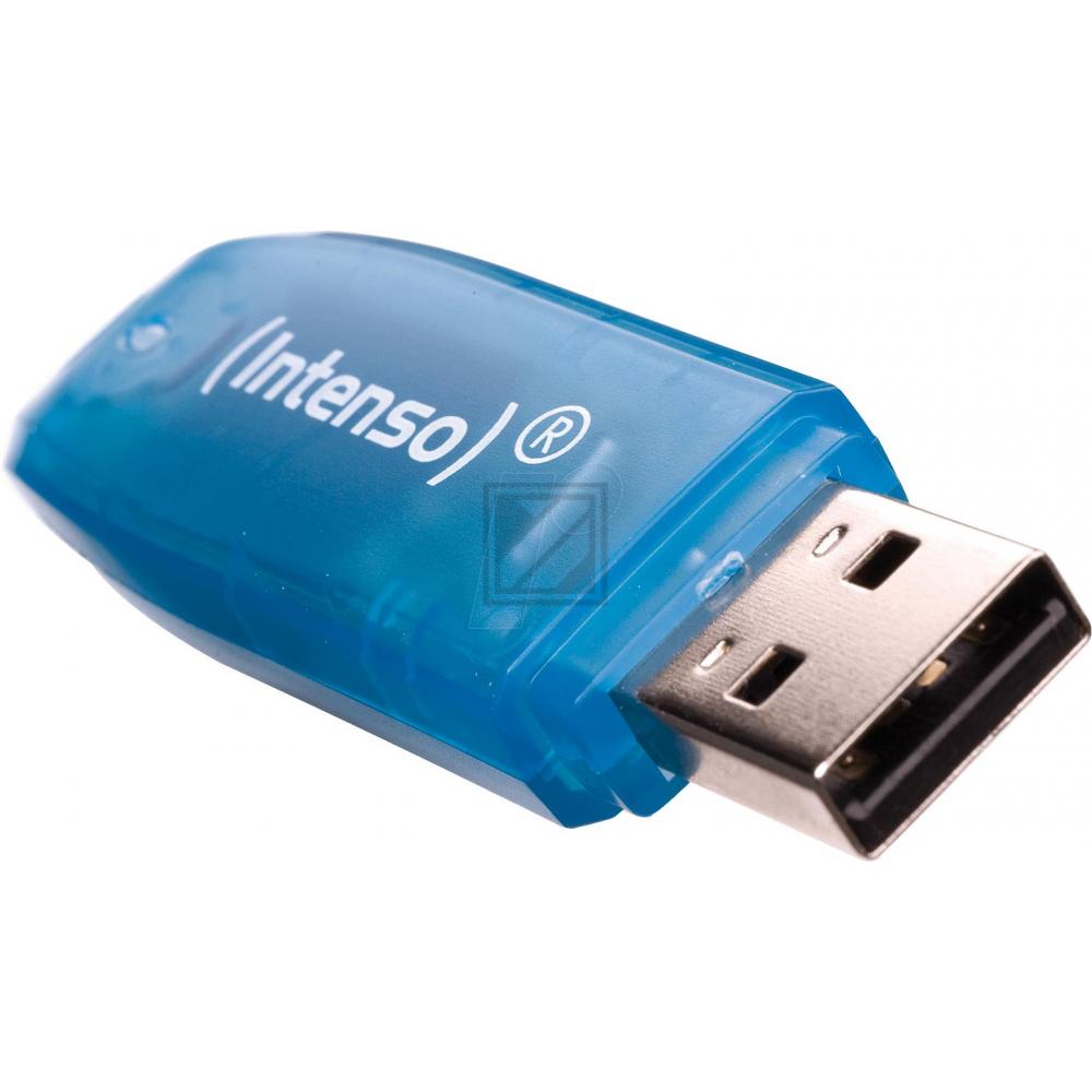 INTENSO RAINBOW LINE USB STICK 4GB 3502450 28MB/s USB 2.0 blau